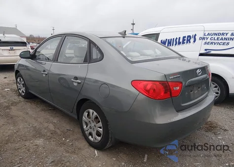 2009 Hyundai Elantra Gls из США, поврежденный, VIN KMHDU46D39U787955